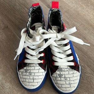 Spiderman high tops! Never worn NWT kids Marvel Spider-Man hightop sneakers